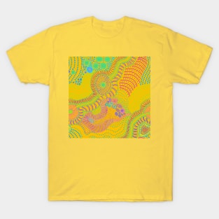 Bioluminesence Yellow T-Shirt